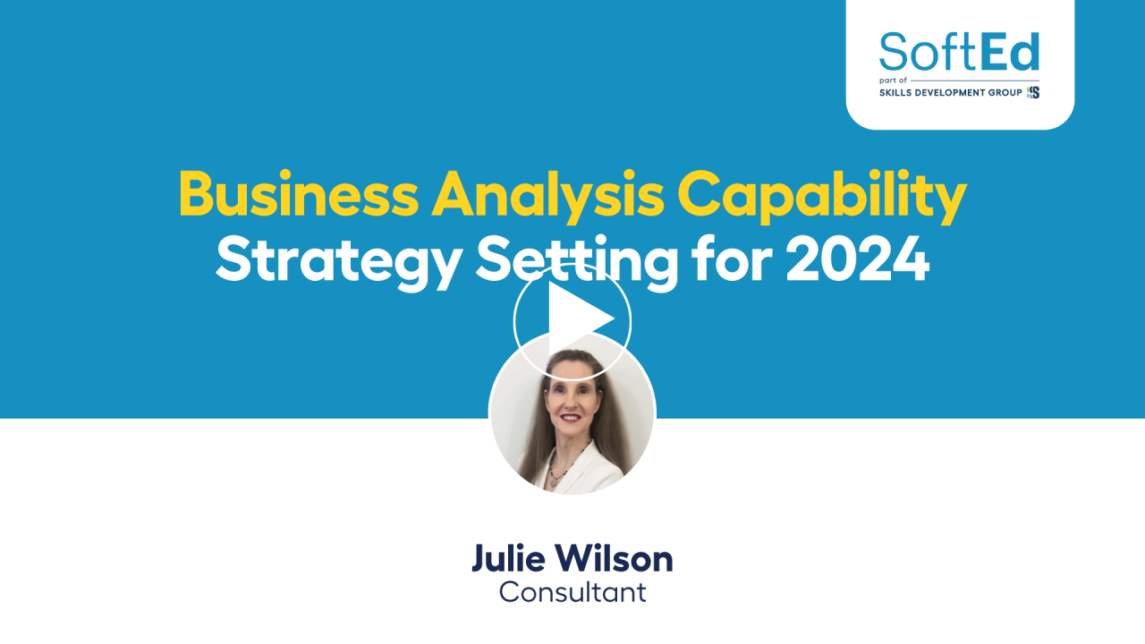 Business Analysis Capability - Strategy Setting for 2024