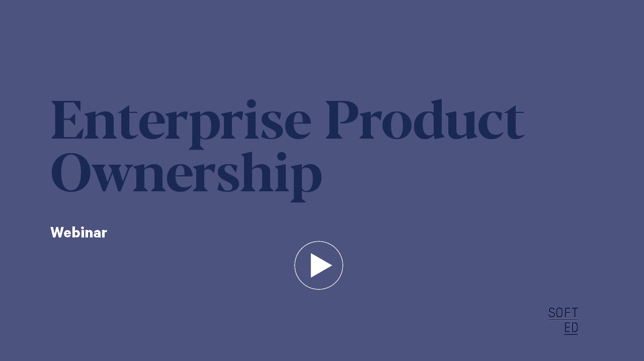 Enterprise Product Ownership: The Changing Role of the Product Owner