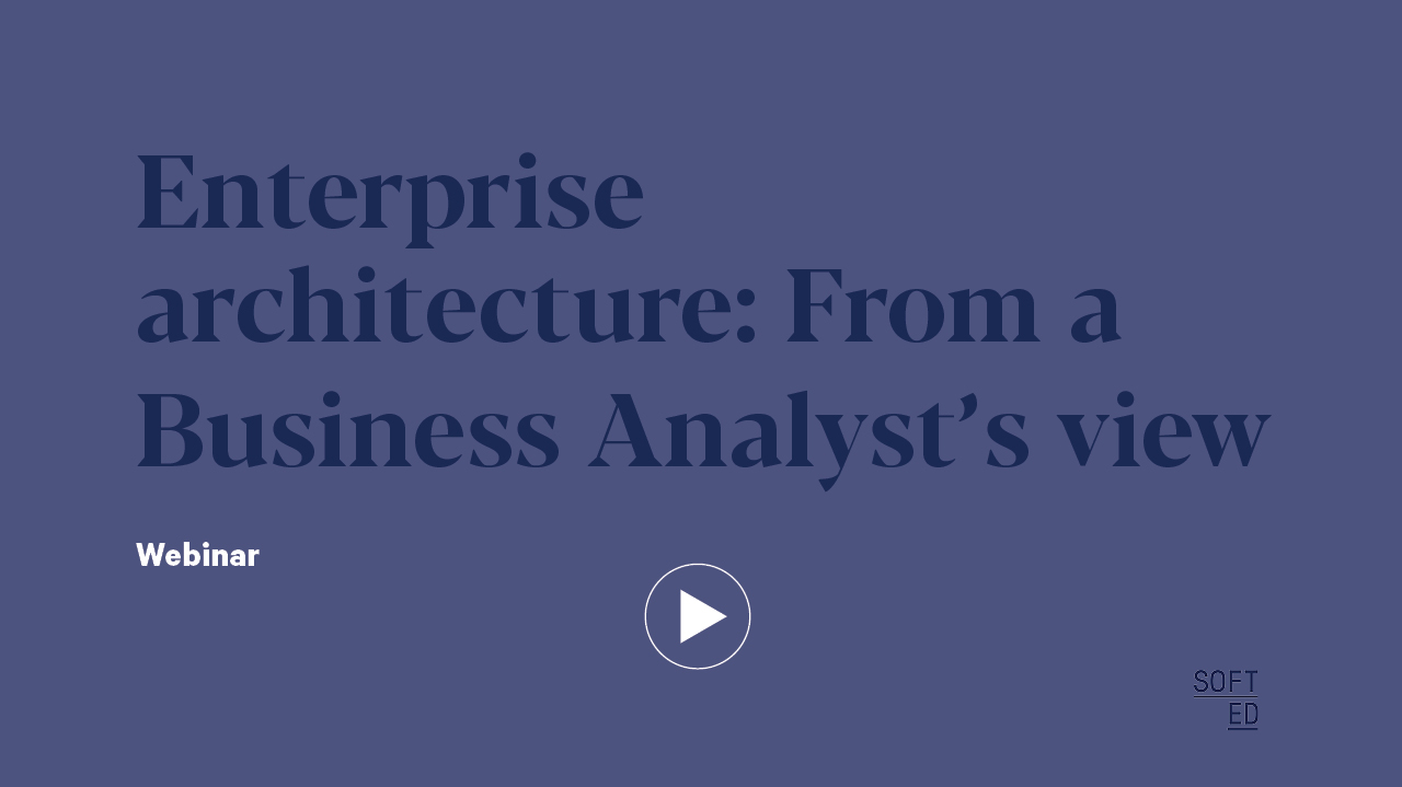 Enterprise Architecture: From a Business Analyst’s View