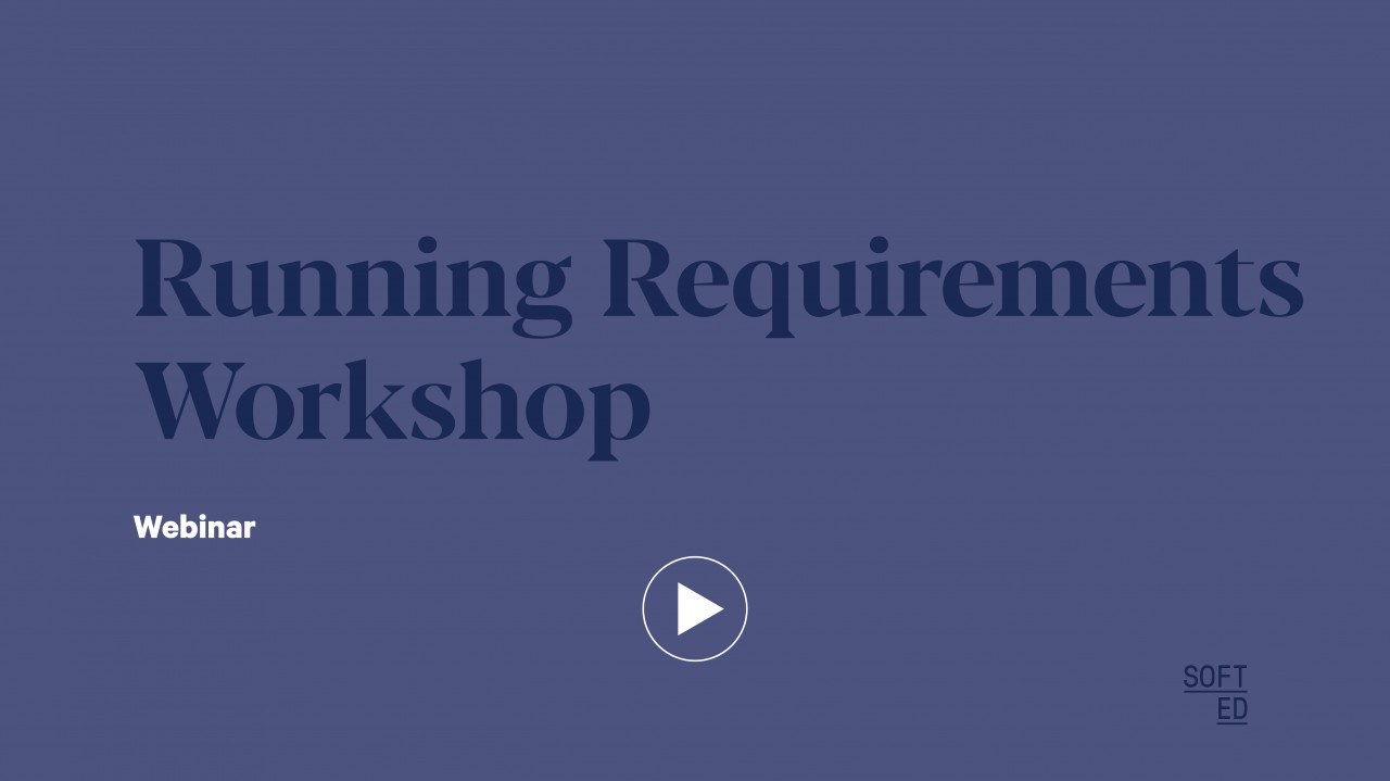 Running a Requirements Workshop Webinar