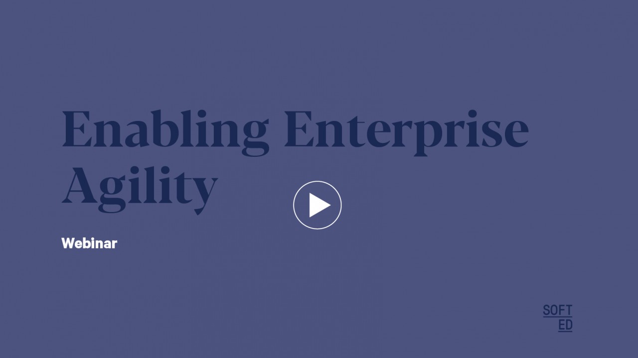 Enabling Enterprise Agility