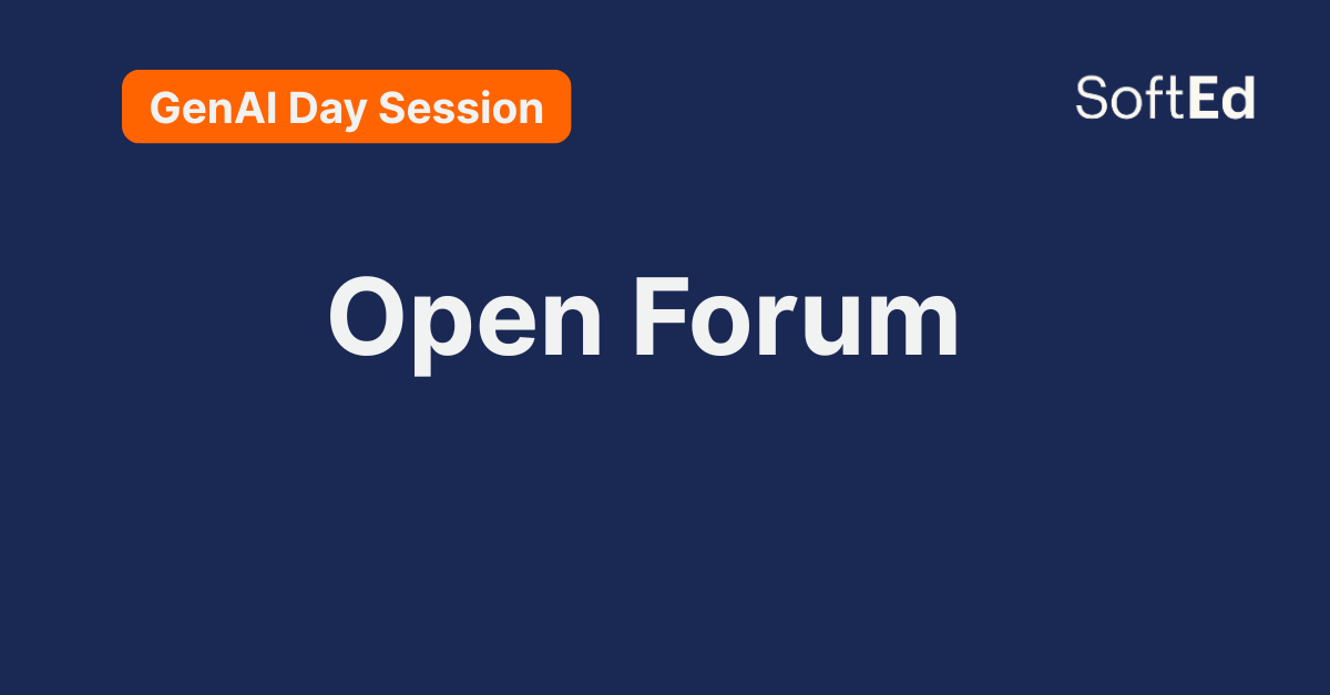 Open Forum