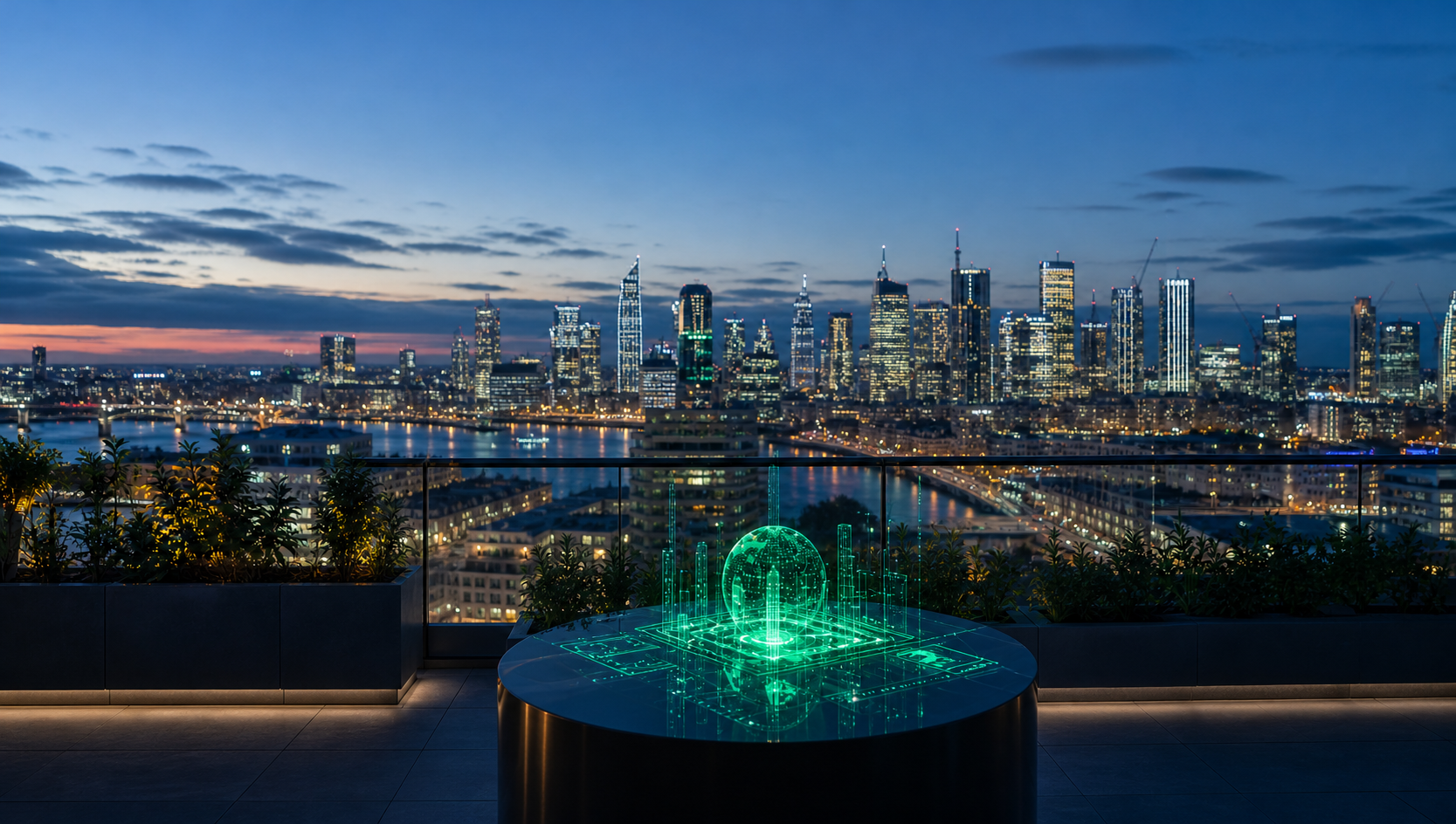 Abstract AI Governance Concept With Responsible Adoption-1