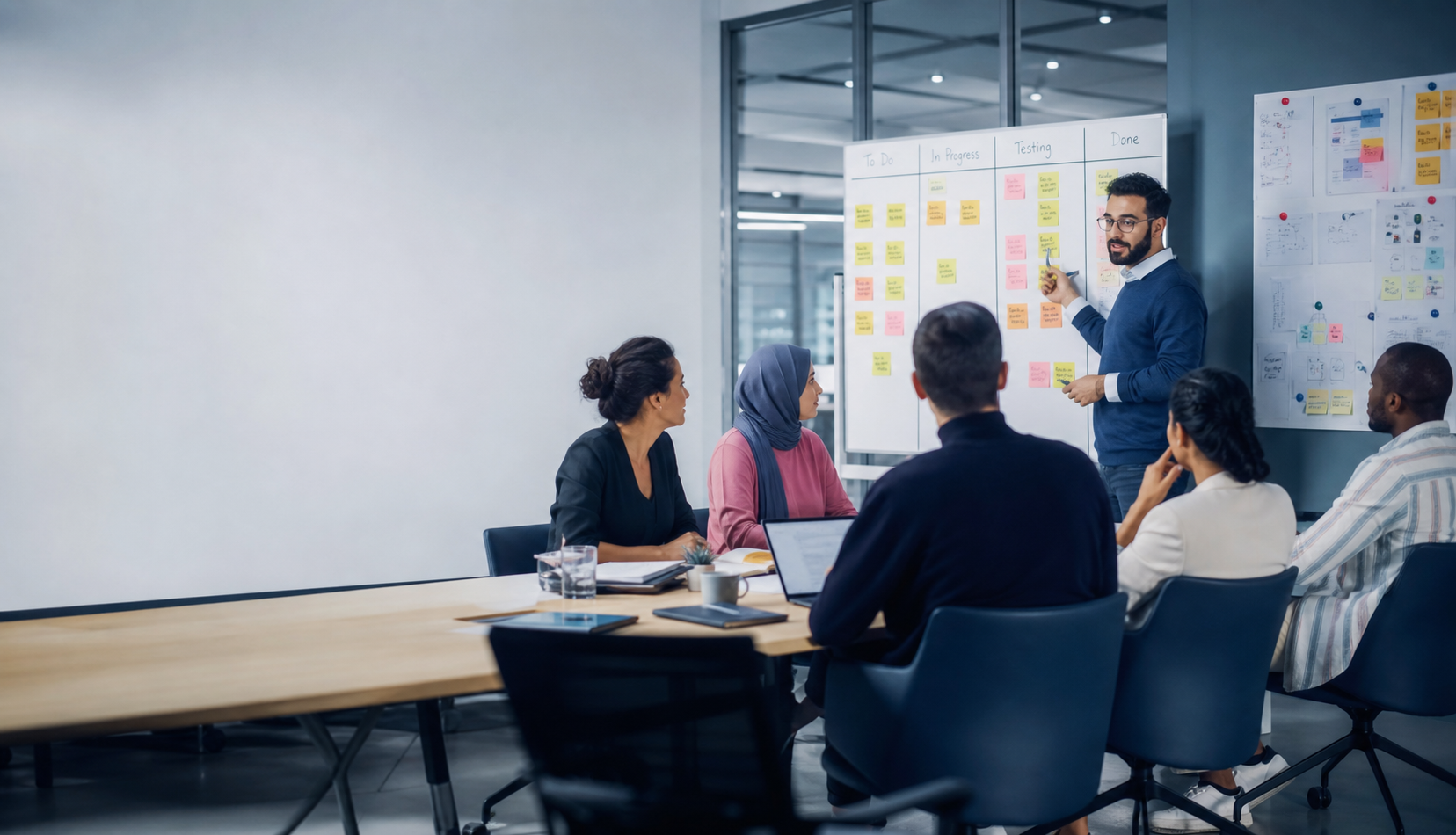 Agile Workshop with Digital Tools and Team Collaboration