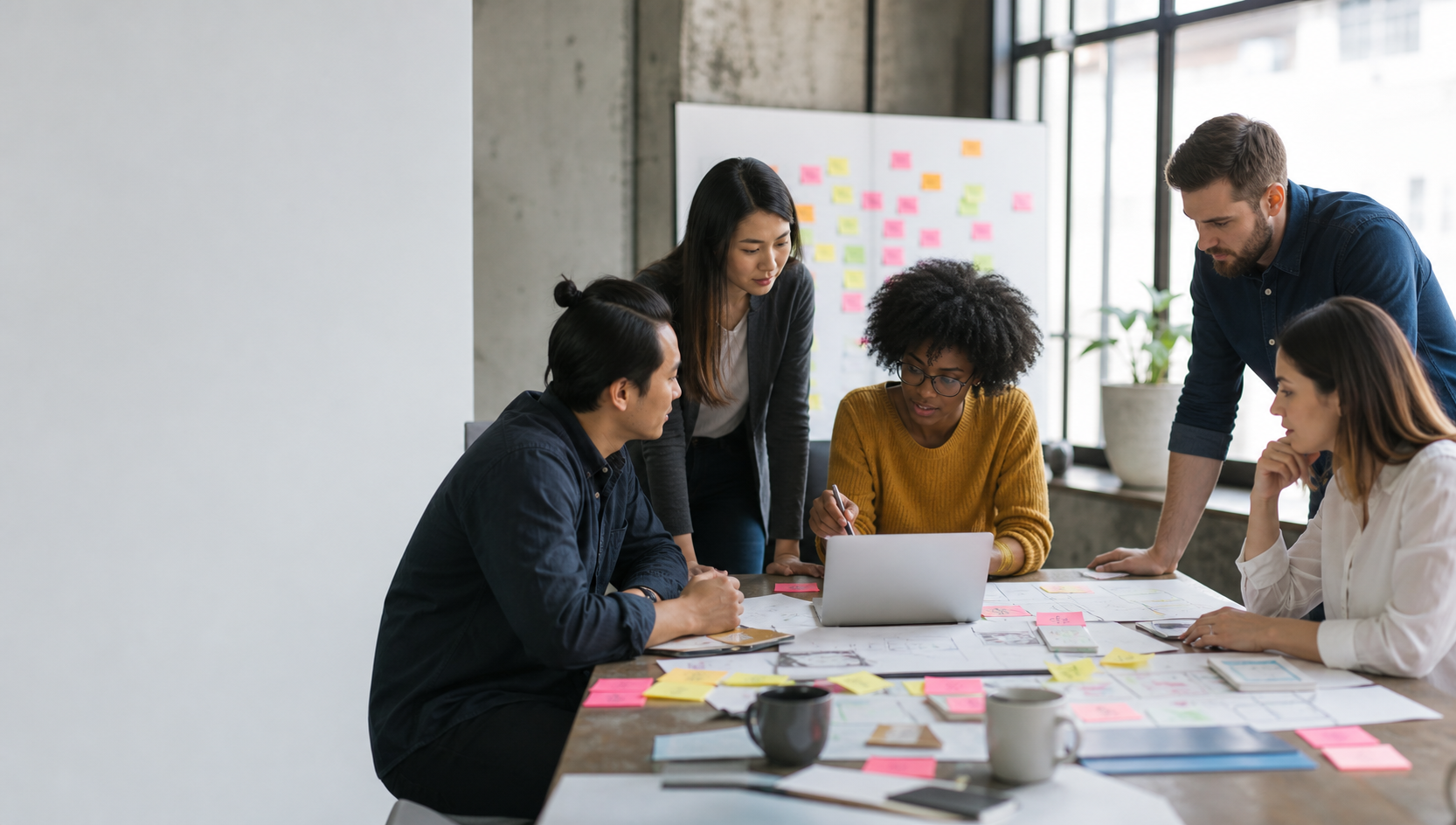 Lean Startup Innovation Concept