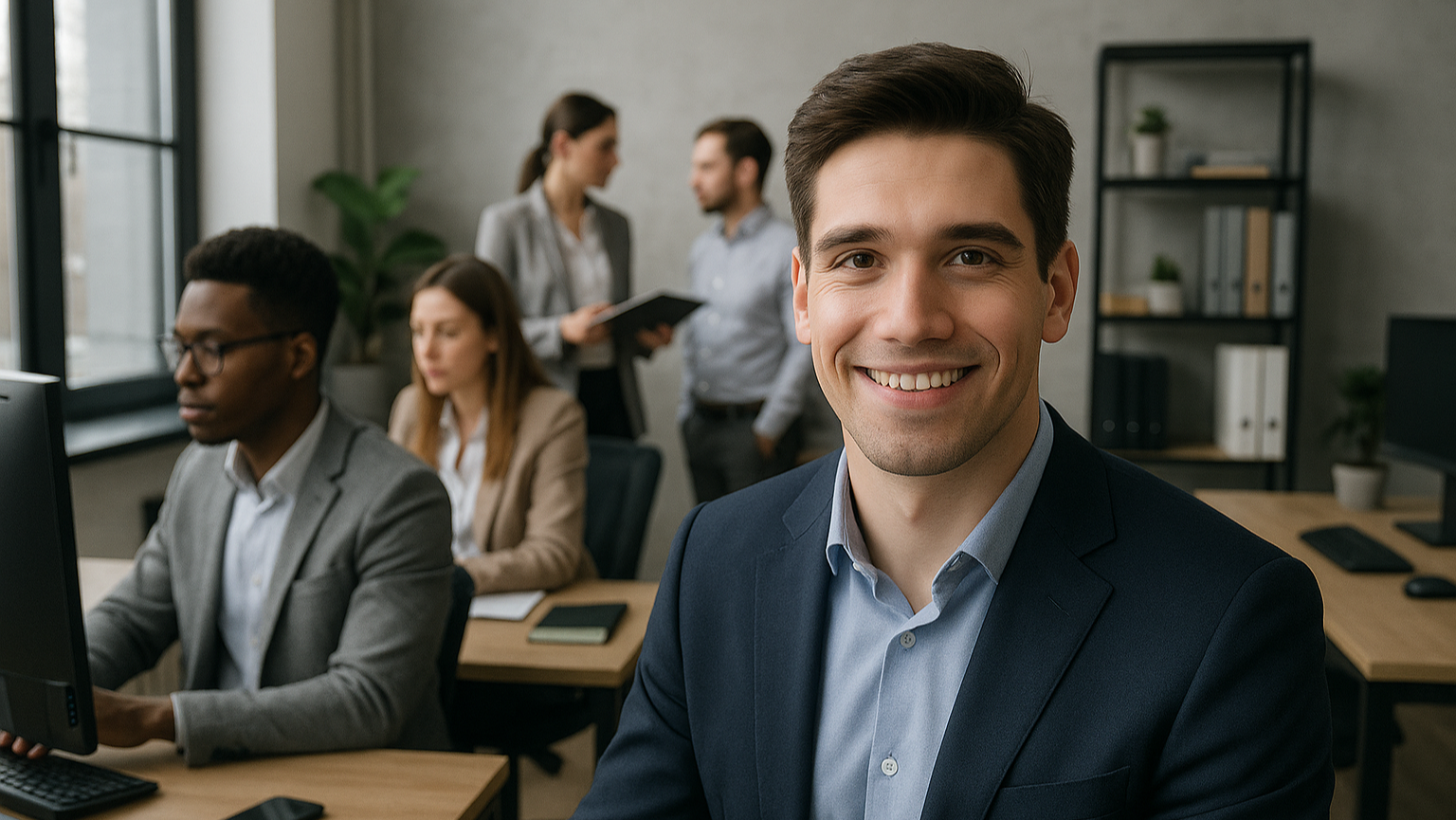 thumbnail of agentics ai foundation in a professional workplace but not animated or cartoon with no text overlay or watermark-1-1-1