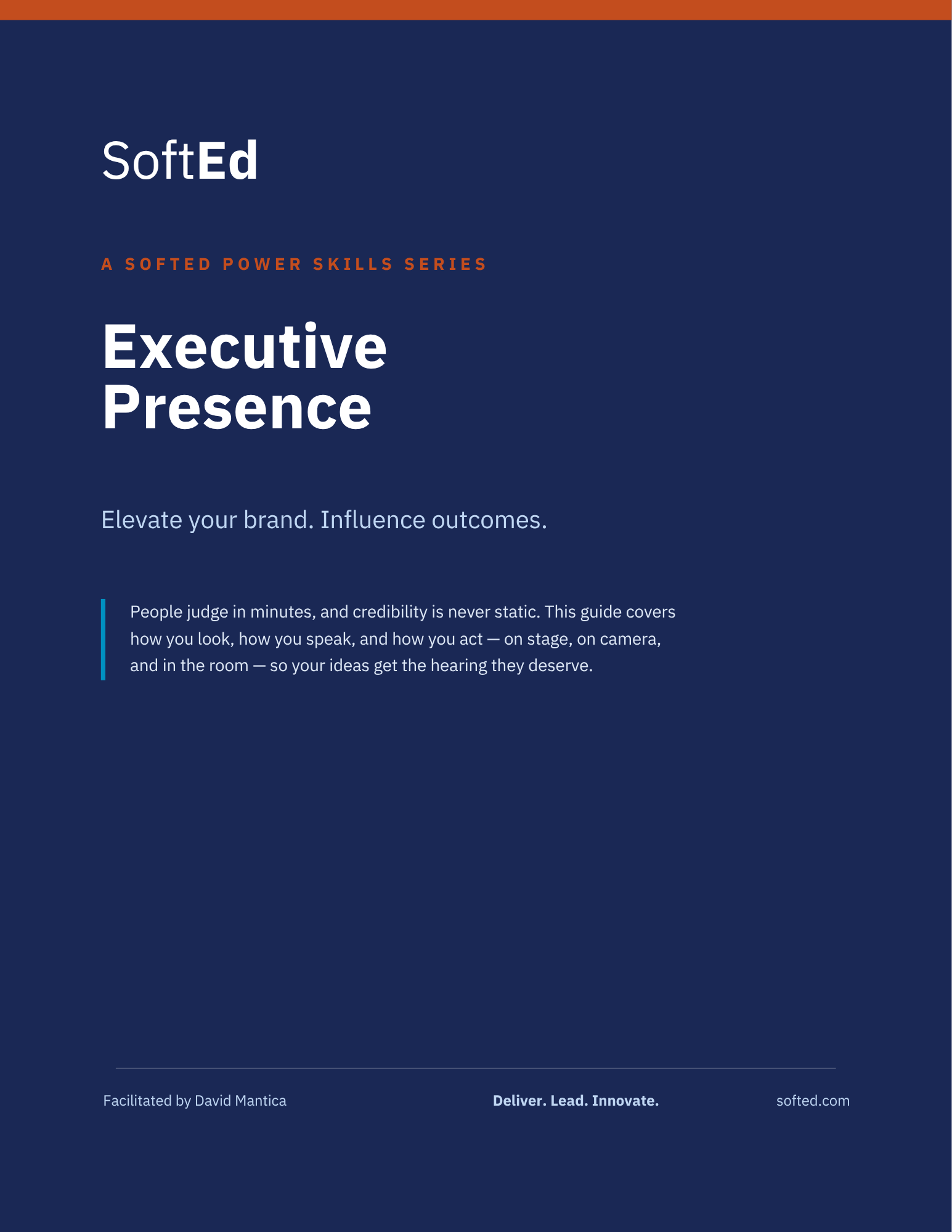 Executive_Presence_eBook_SoftEd-Cover Page