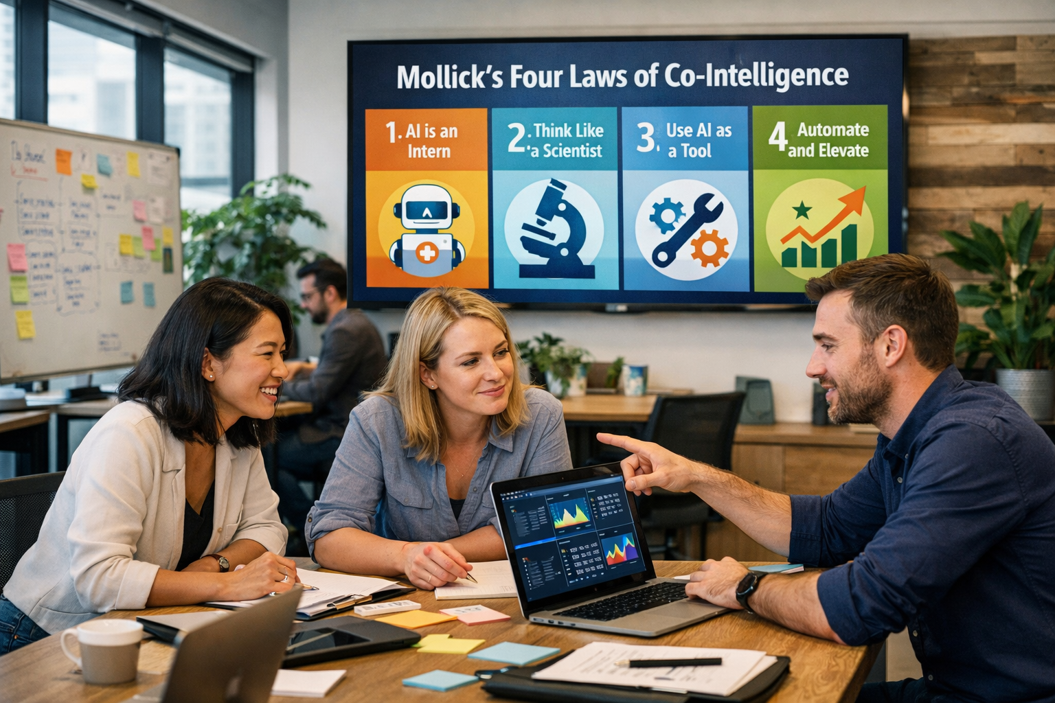 Mollick's Four Laws Aren't Optional Anymore A Practical Framework Every Knowledge Worker Should Operate By
