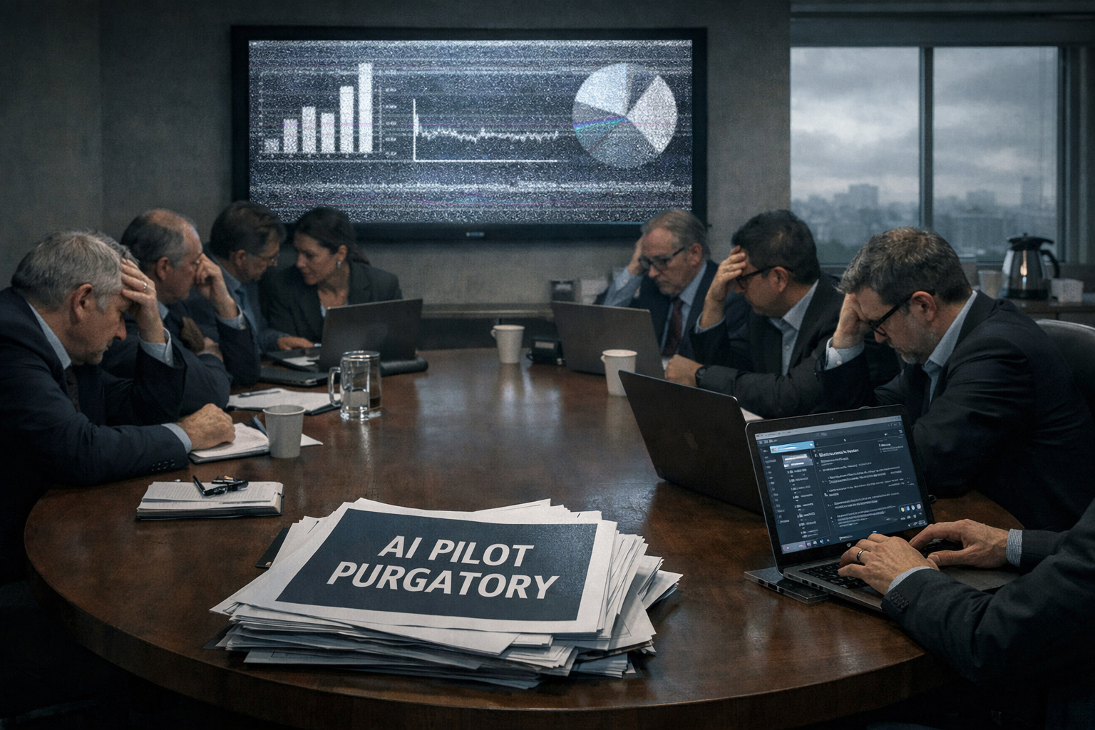 A Fool With a Tool Is Still a Fool Why the AI Pilot Purgatory Is a Leadership Problem, Not a Technology One