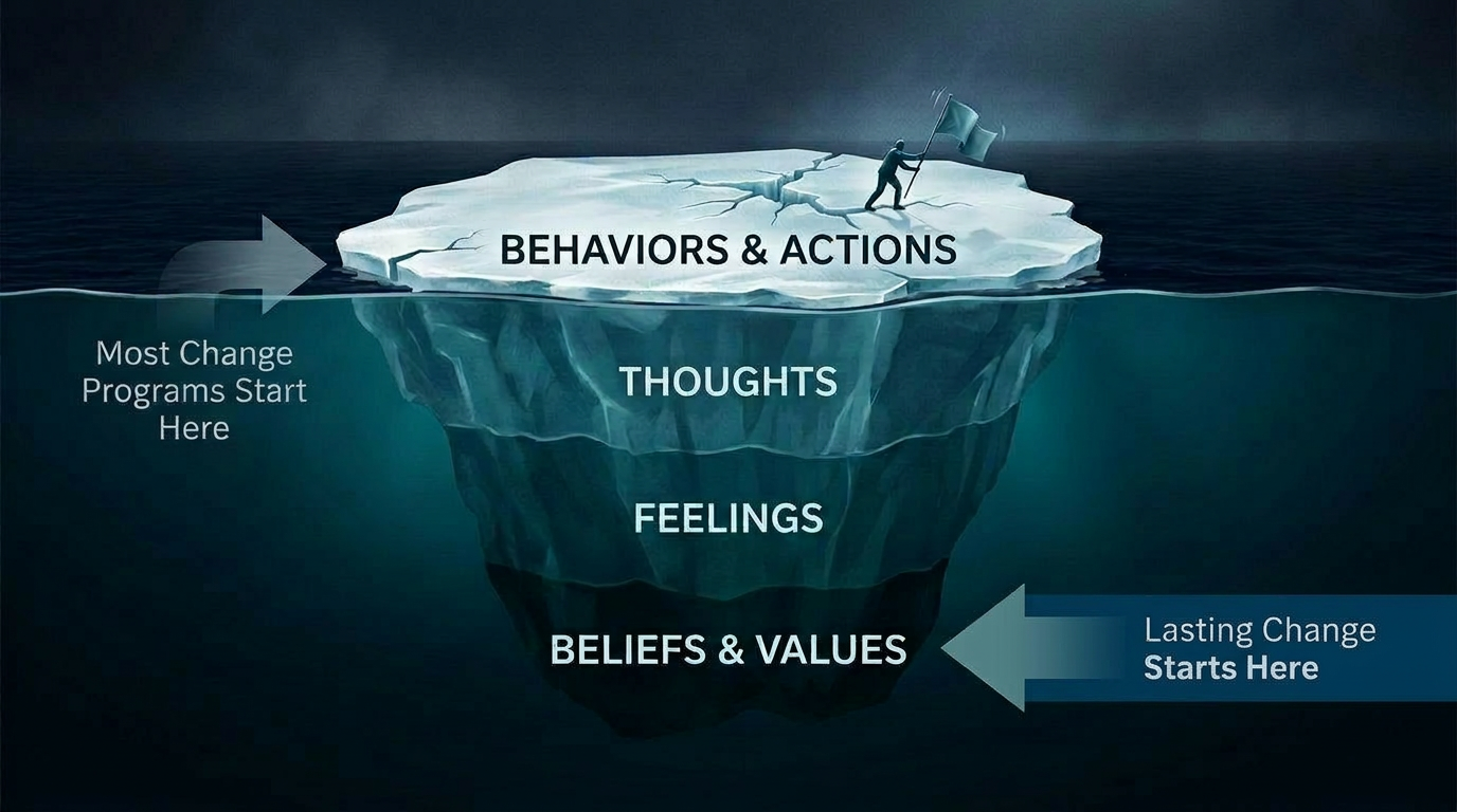 When Your Team Keeps Hitting the Same Wall, Look at the Beliefs Behind the Behavior